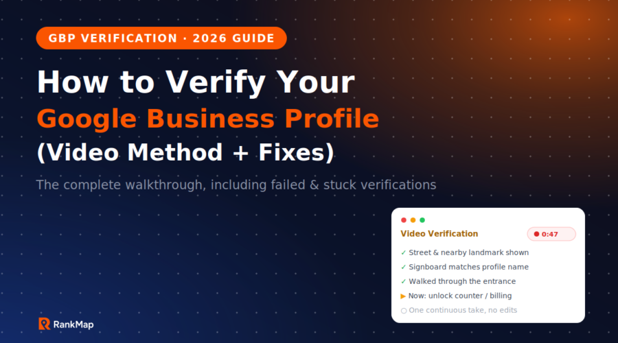 How to Verify Google Business Profile in 2026